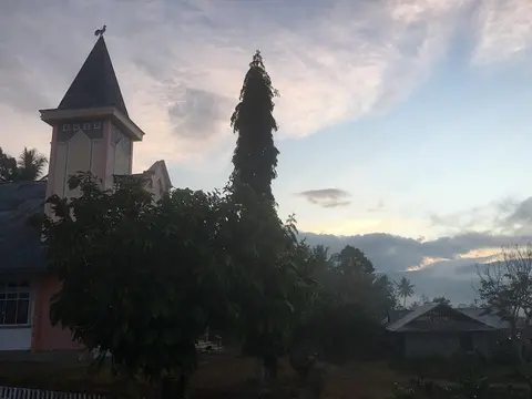 Gereja di salah satu desa